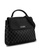 GUESS black Amara Top Handle Flap Bag 857A5AC19A2682GS_2