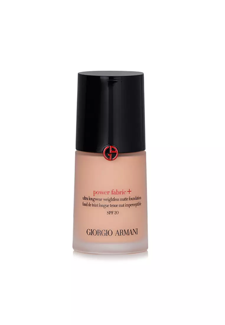 Discount on Giorgio Armani  shoes - SKU: Giorgio Armani - Power Fabric+ Ultra Longwear Weightless Matte Foundation Spf 20 - # 5.25 30ml/1oz