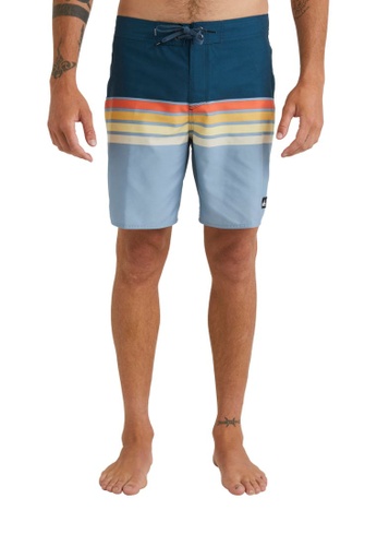 Quiksilver blue Quiksilver Men Everyday Swell Vision 18" Boardshorts - Majolica Blue AFDF3US1C4279AGS_1