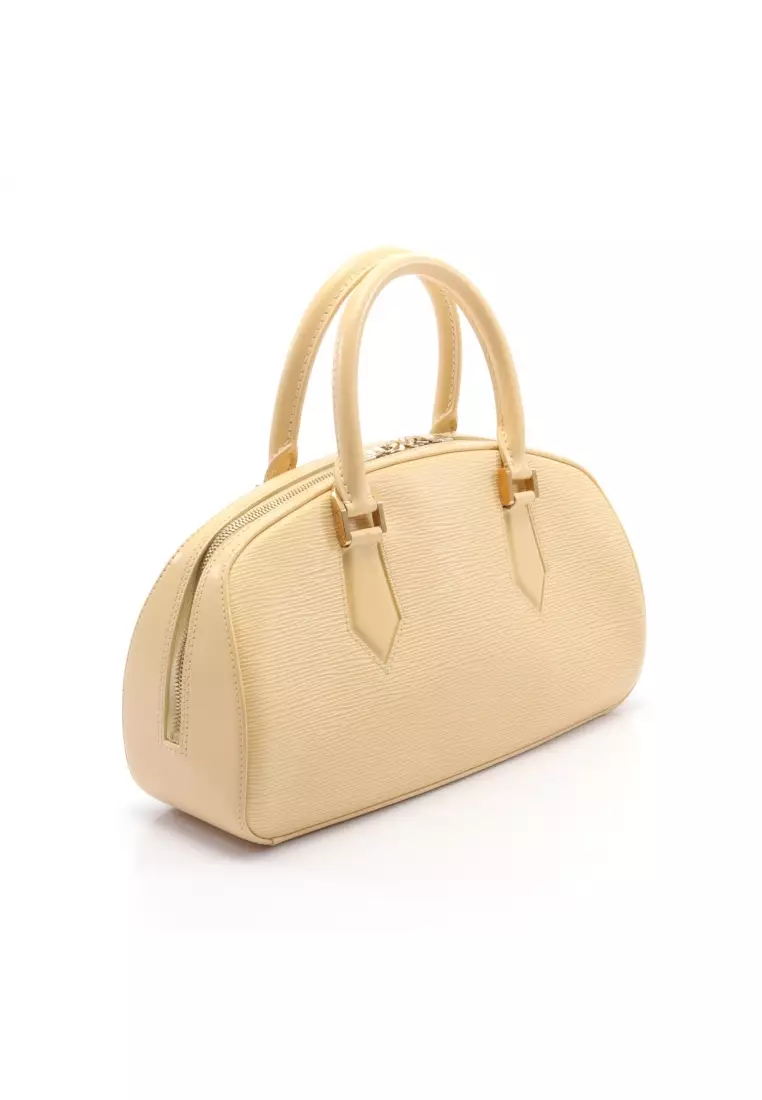 LOUIS VUITTON Ivory Epi Leather Jasmine Bag