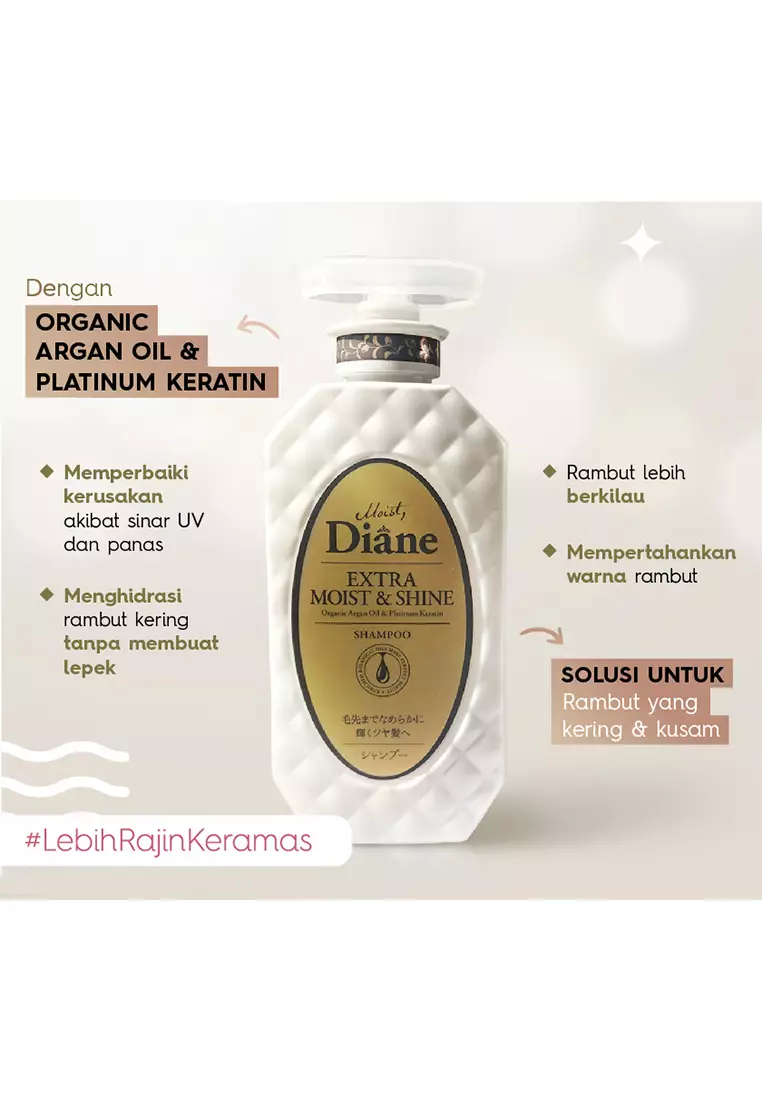 Moist Diane EXTRA MOIST & SHINE Shampoo REFILL 330ml