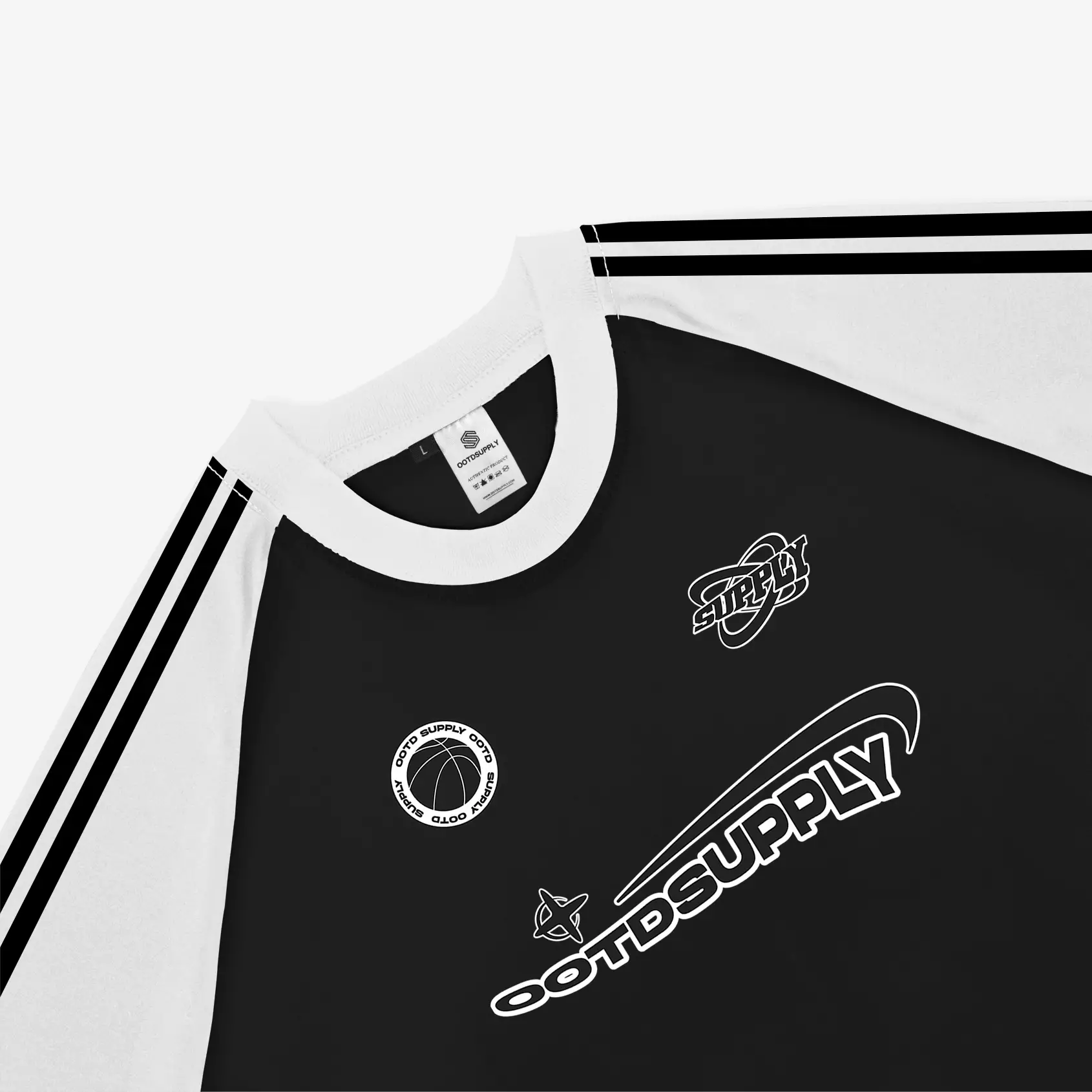 OOTDSUPPLY Croptee Fit Strings Orion l Tshirt Crop l Kaos Croptee | CSFS002