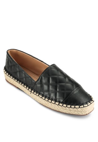 Minesprit 工作dy Quilted Slip On Espadrille Flats, 女鞋, 懶人鞋