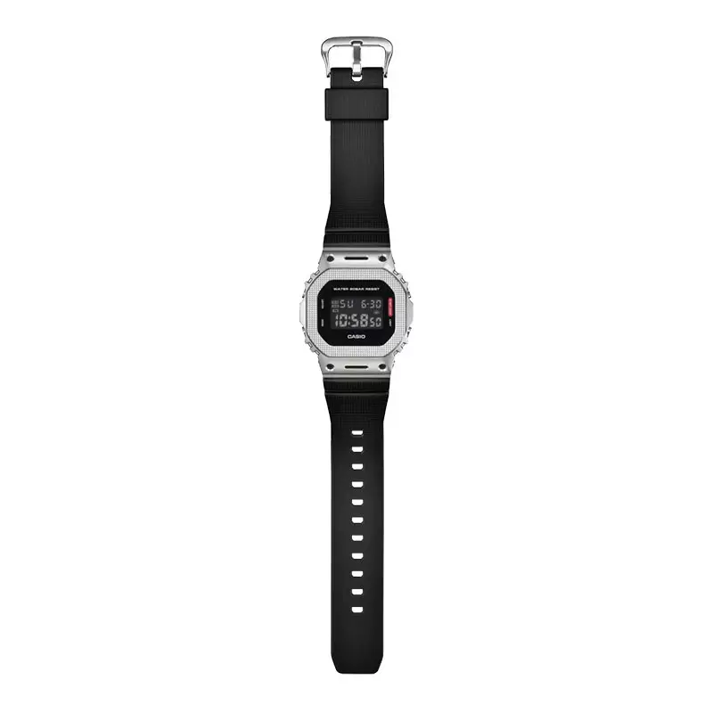 Jam Tangan Pria Casio G-Shock GM-5600M-1JF Digital Dial Black Resin Band (JDM)