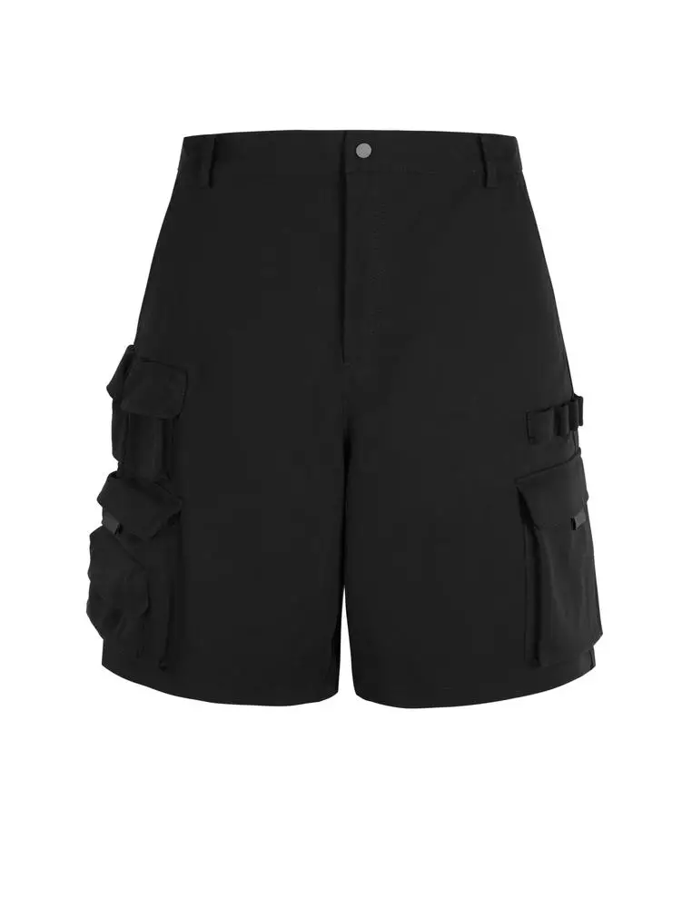 Simple Straight Mid-Length Pants