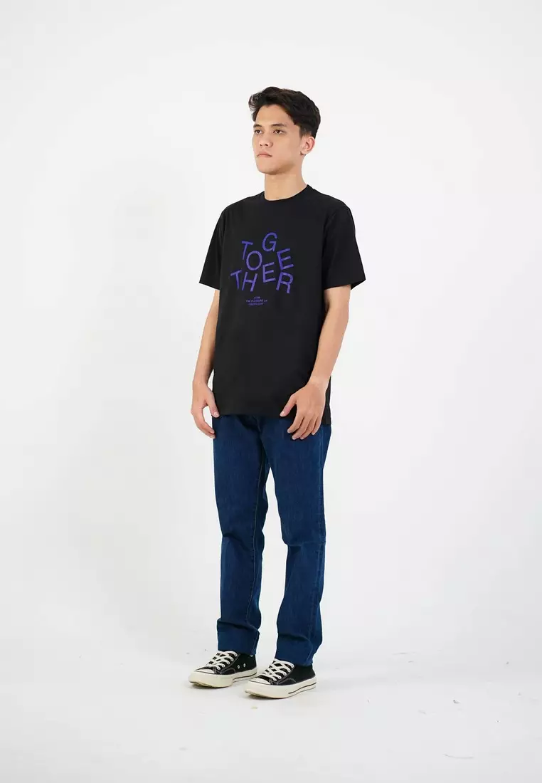 Greenlight Men's T-Shirt Short Sleeve Regular Fit Cotton Together OL-C330325