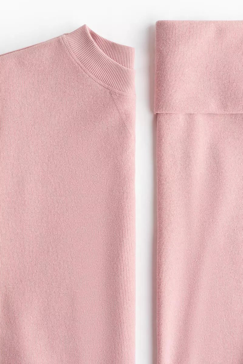 2-piece jersey top and trousers set