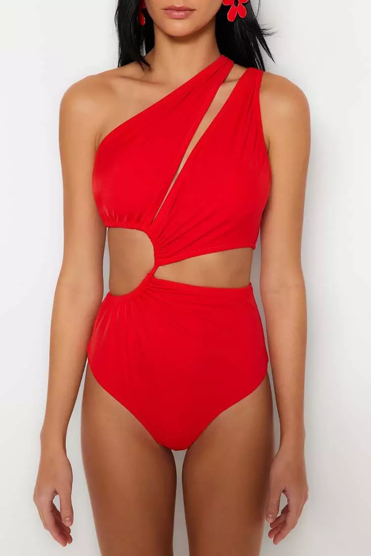 Cut-Out Swimsuit
