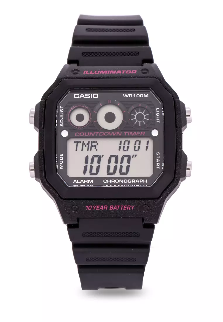 Digital Watch AE-1300WH-1A2VDF