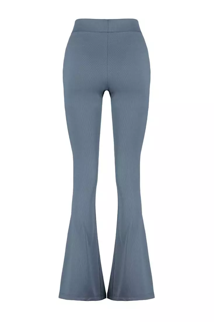 Rib Flare Pants