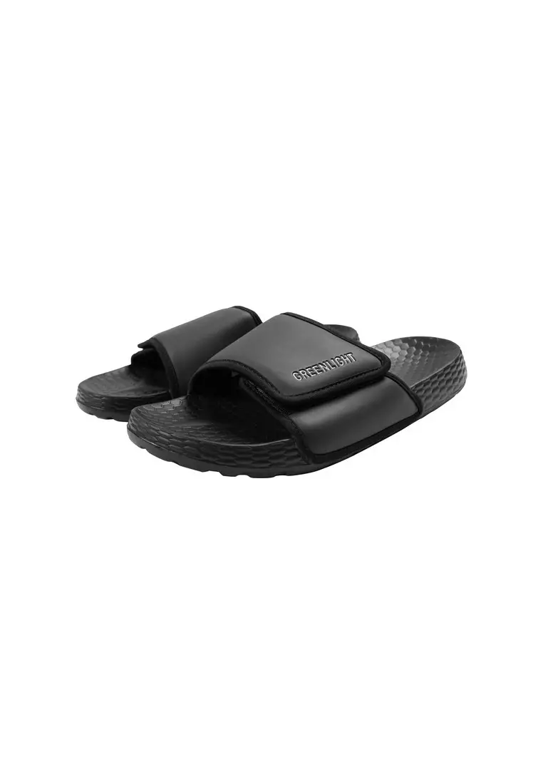 Greenlight Men's Slider Slip On Sandals Champagne HP-030126