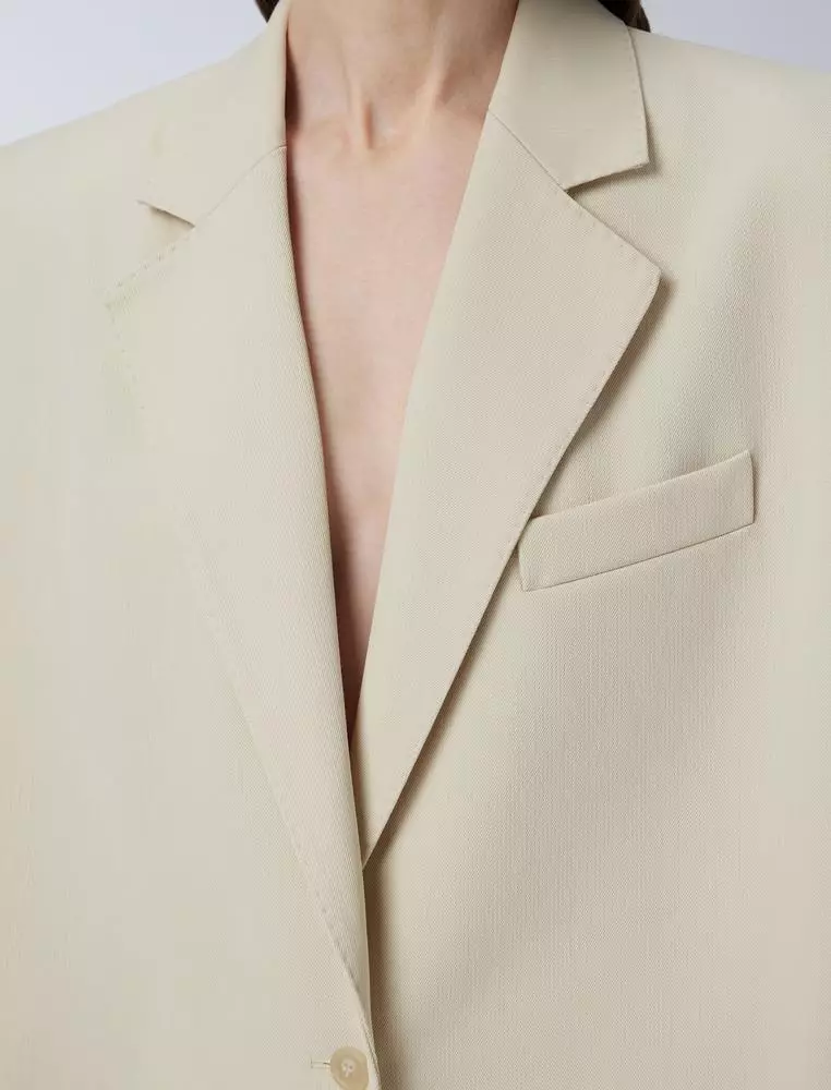 Solid color temperament mid-length vest