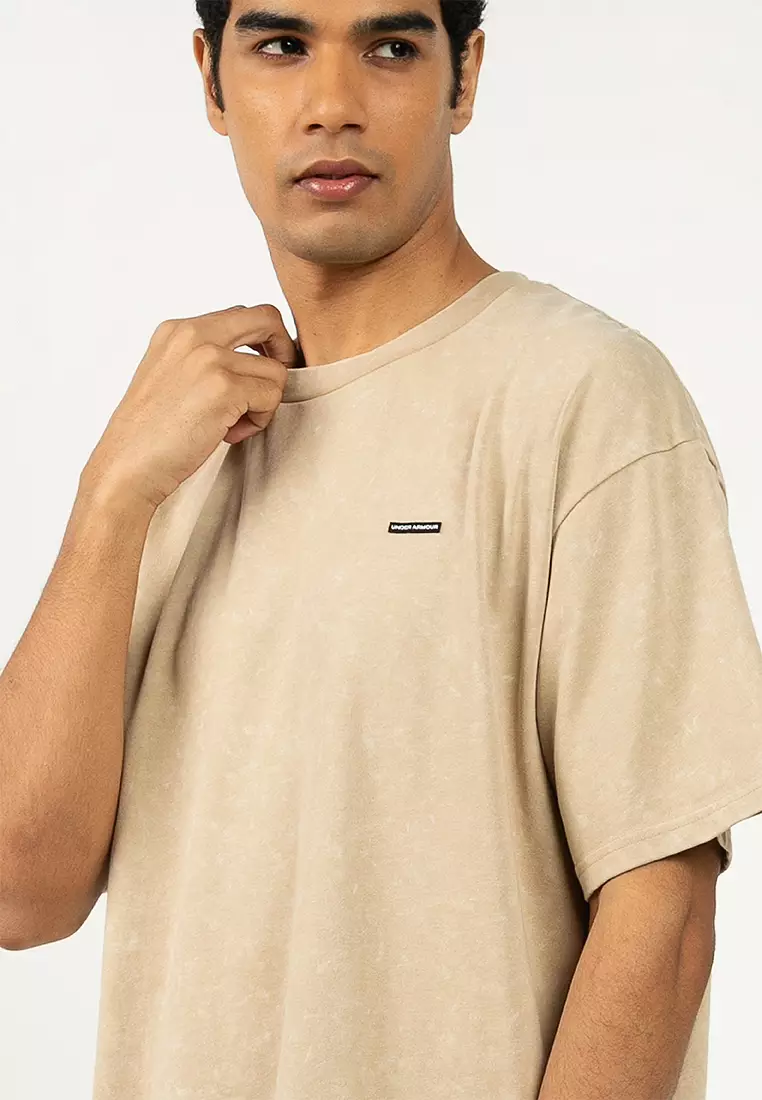 Heavyweight Logo Wash Men's Oversized Short Sleeves T-Shirt