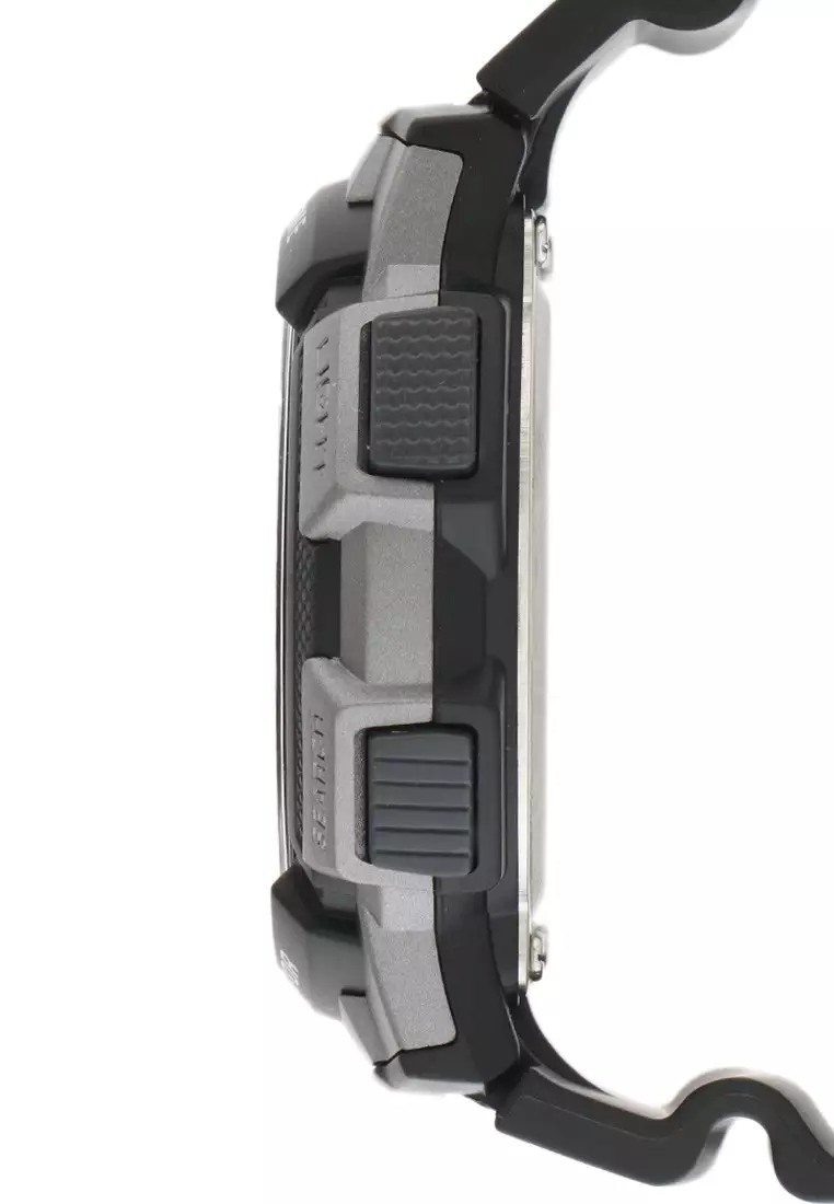Casio Jam Tangan Pria - Black Silver - Resin - AE-1100W-1A