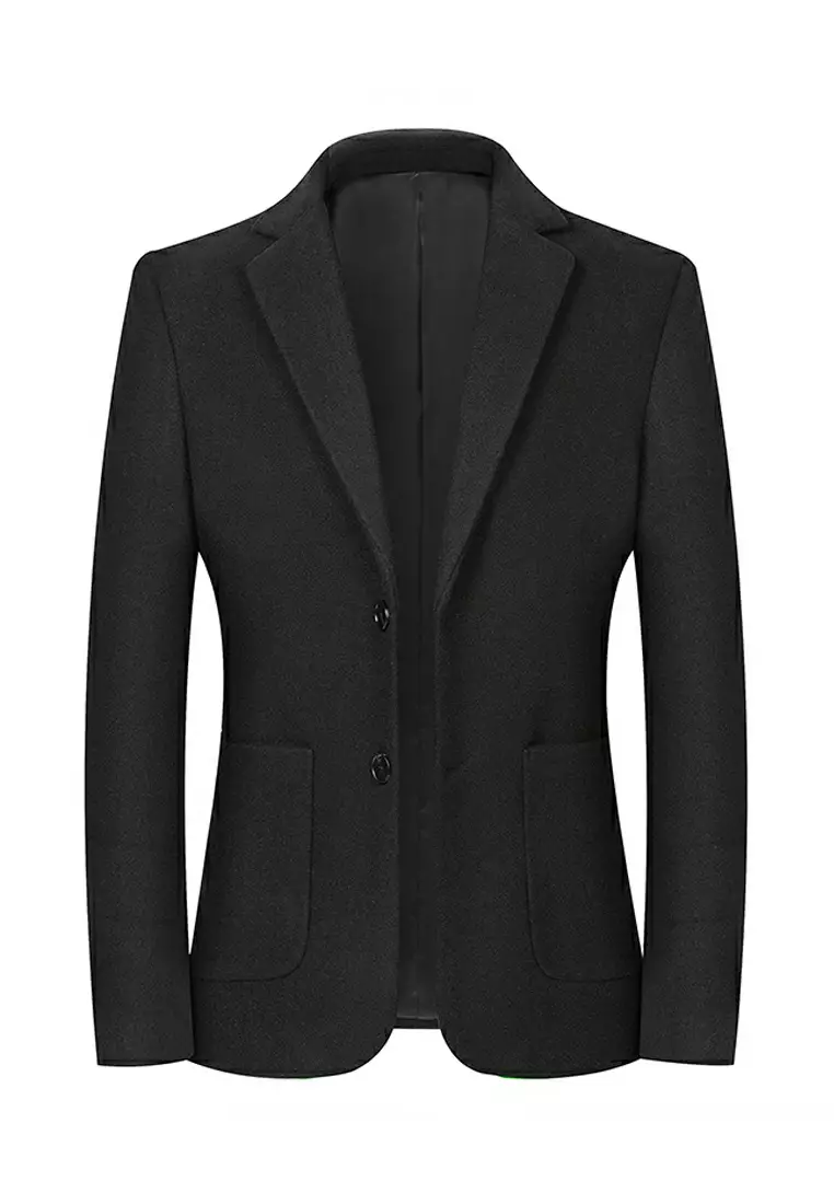 Slim Casual Wooled Suit Jacket 6825