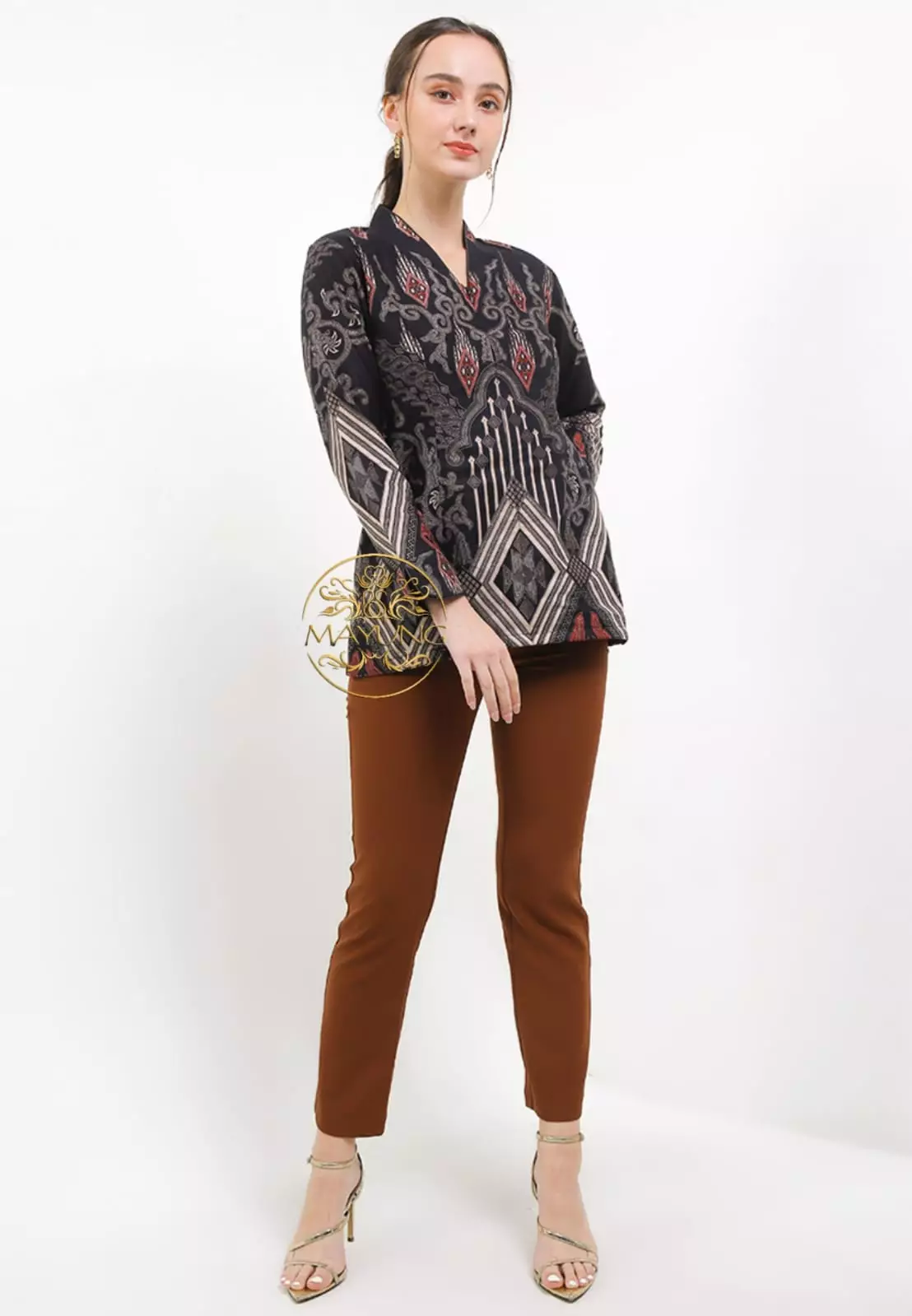 Blouse Batik Surpaneka Premium Slimfit Modern