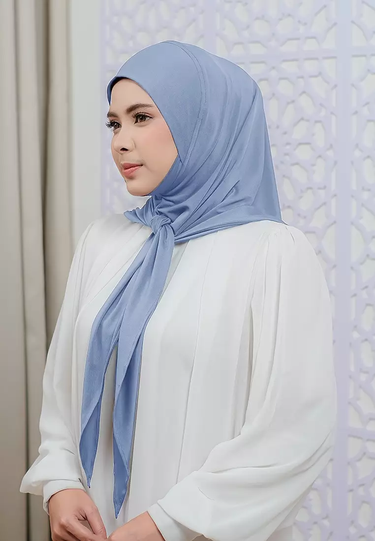 HIJAB INSTAN LUNA - SOFT BLUE