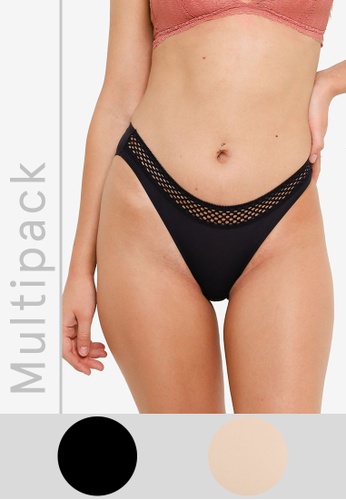 DORINA black Glow Classic Panties Pack CE637US7AB2F20GS_1