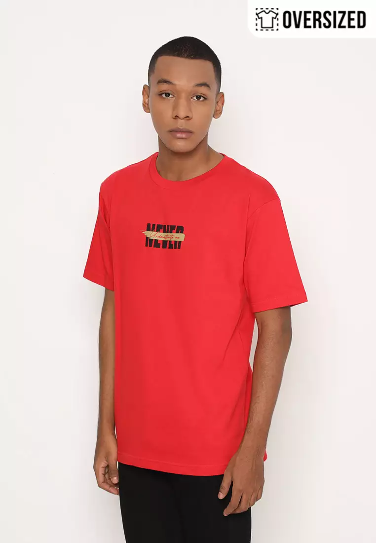 RBJ T-Shirt Cotton Oversized Pria 2079230311