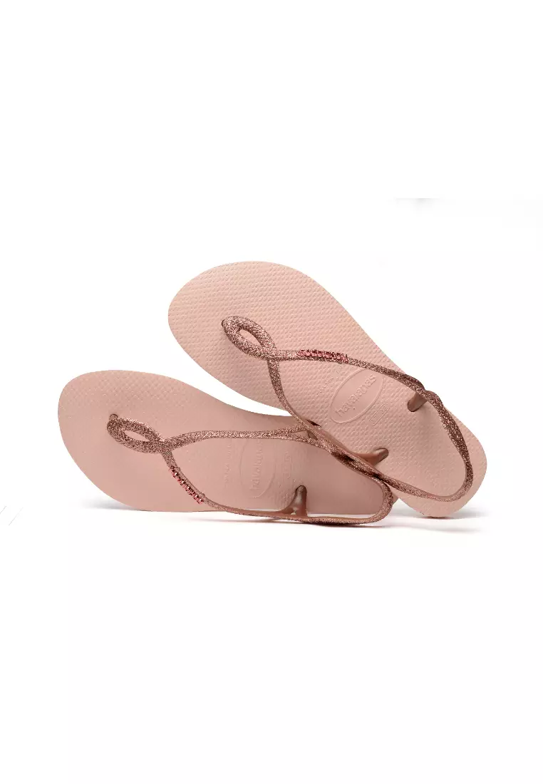 Havaianas Woman Luna Premium Me 76 Ballet - Sandal Jepit Wanita (Pink)