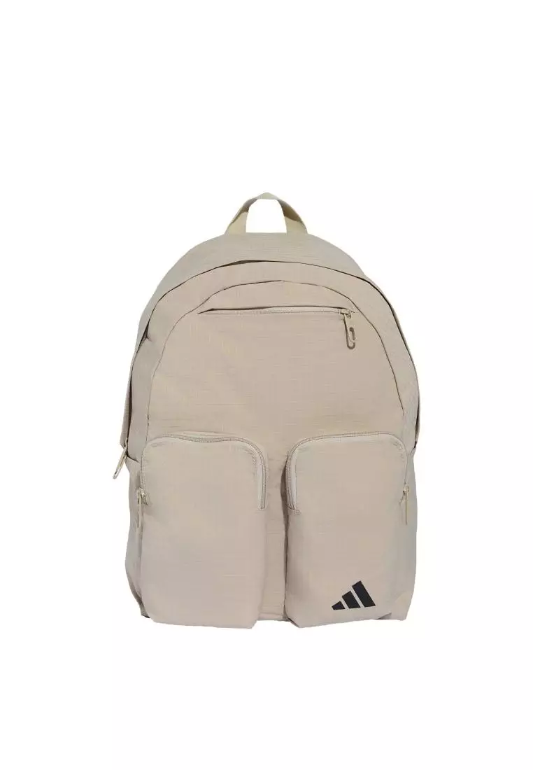 Lifestyle ESSENTIALS BACK TO CAMPUS BACKPACK Unisex Beige KQ6719