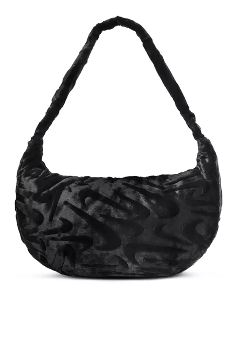 Sportswear Faux Fur Slouchy Bag (19L)