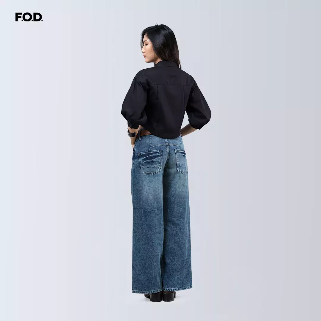 Kemeja Wanita Anara Black