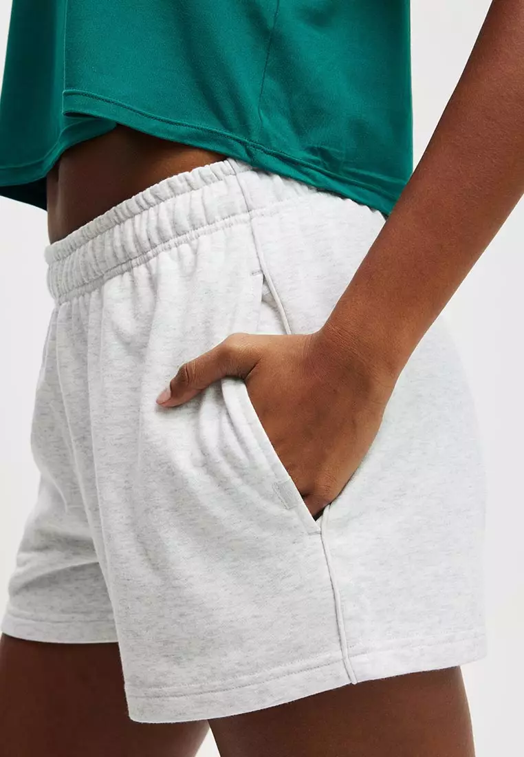 Lightweight Fleece Gym Shorts