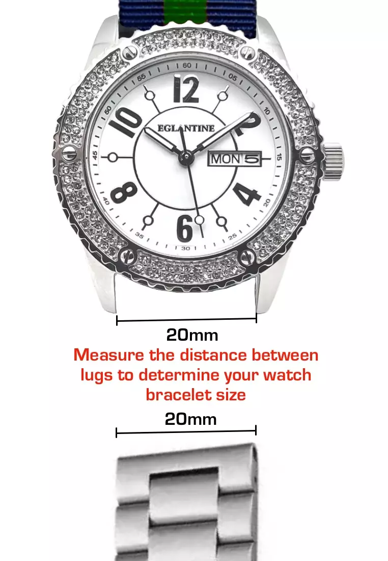 "Universal" Stainless Steel Watch Bracelet (18-24mm)