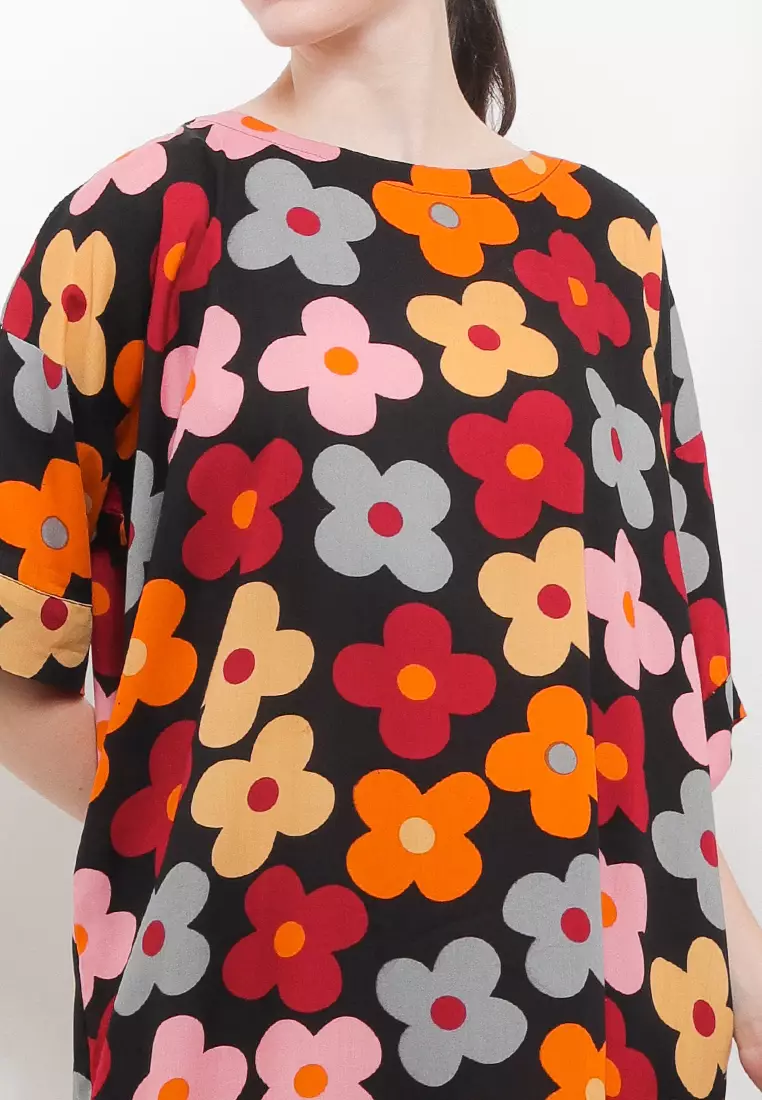 Longdress Thailand Style Motif Bunga