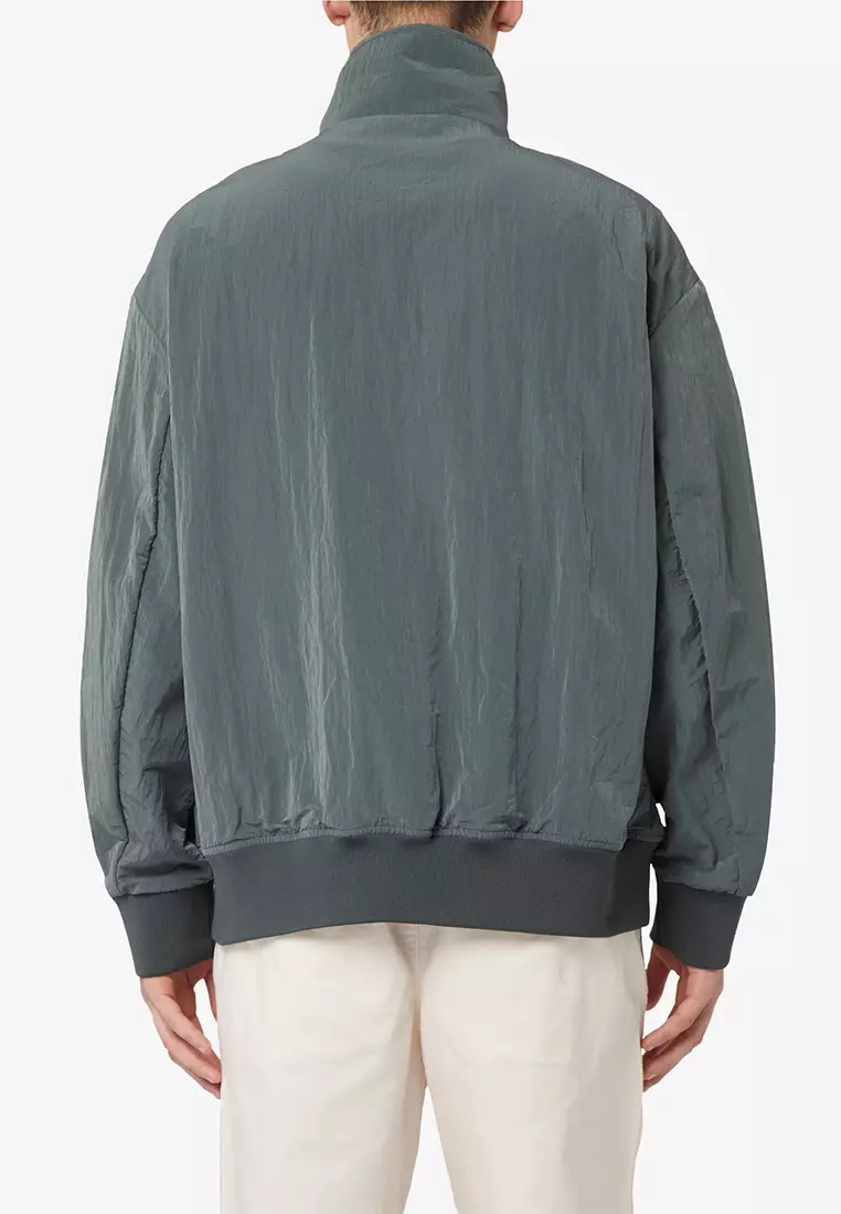 Blouson In Coated Fabric