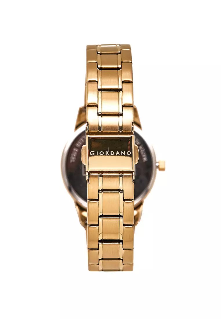 Classic-Ladies Gold Stainless Steel Watch G2812-22