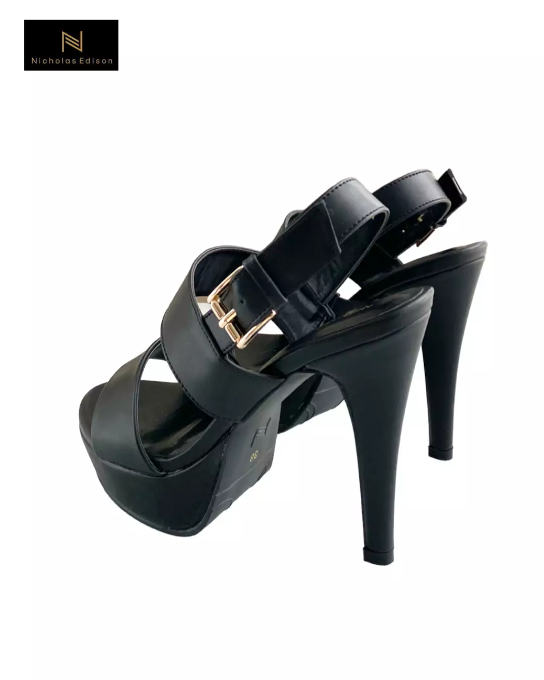 Nicholas Edison Heel Alika Black