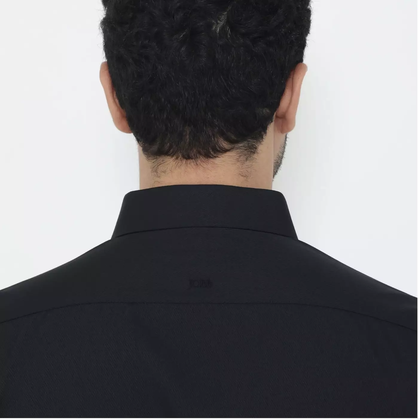 Jobb Lumina Kemeja Pria Lengan Panjang Slim Fit Hitam Colour Black Out