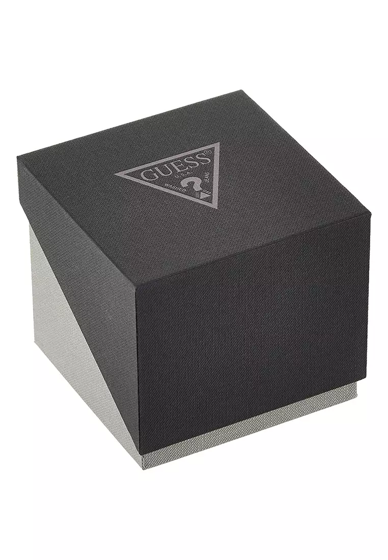 Guess GW0203G3 - Jam Tangan Pria - Black - Silicone Watch