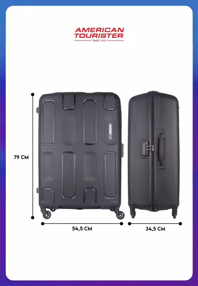 American Tourister Koper Hardcase Ellipso Large 29inch - Black