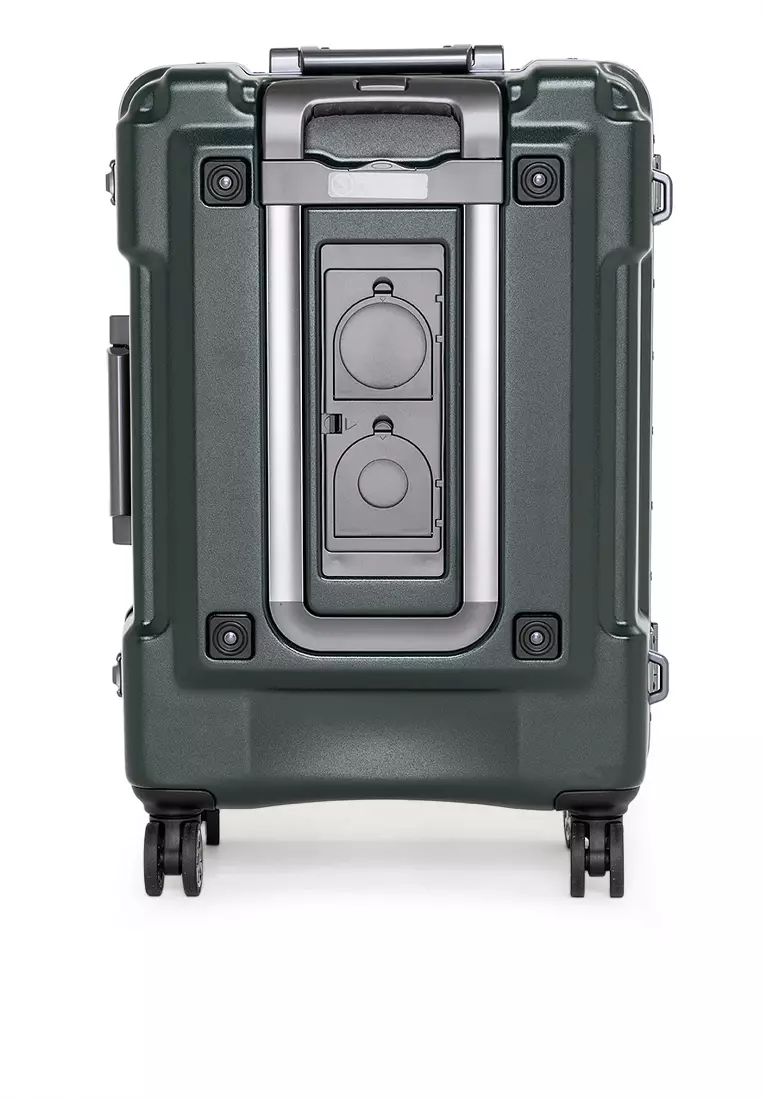 Outdoor 6302-62 Matte Khaki (Frame Type) - TSA Luggage