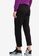 361° black Basketball Series Knit Cropped Pants 3A409AAE20590AGS_2