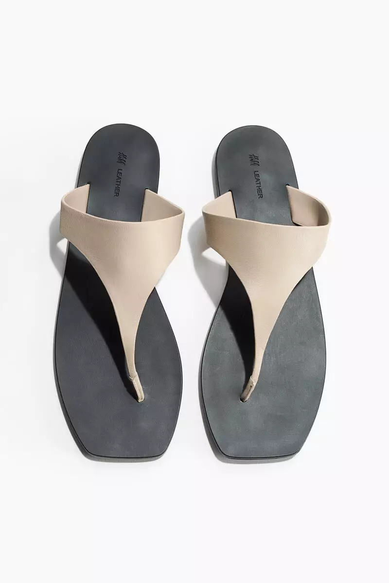 Leather sandals
