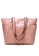 Twenty Eight Shoes pink Vintage Faux Leather Tote Bag DP168 A8226ACFC53555GS_1