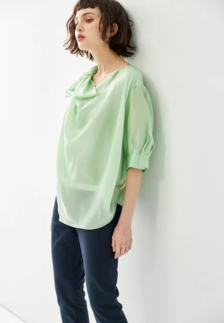 Front Wrap Panel Green Top