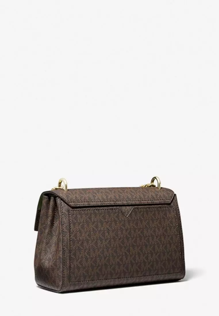 Michael Kors Lita Medium Shoulder Bag Light Sage