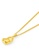 Poh Kong 黃色 POH KONG 916/22K Yellow Gold Tranz Heart Design Pendant A75F1ACD2C81D2GS_4