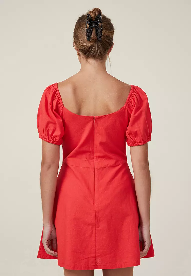 Buy Cotton On Mandy Puff Sleeve Mini Dress 2025 Online ZALORA