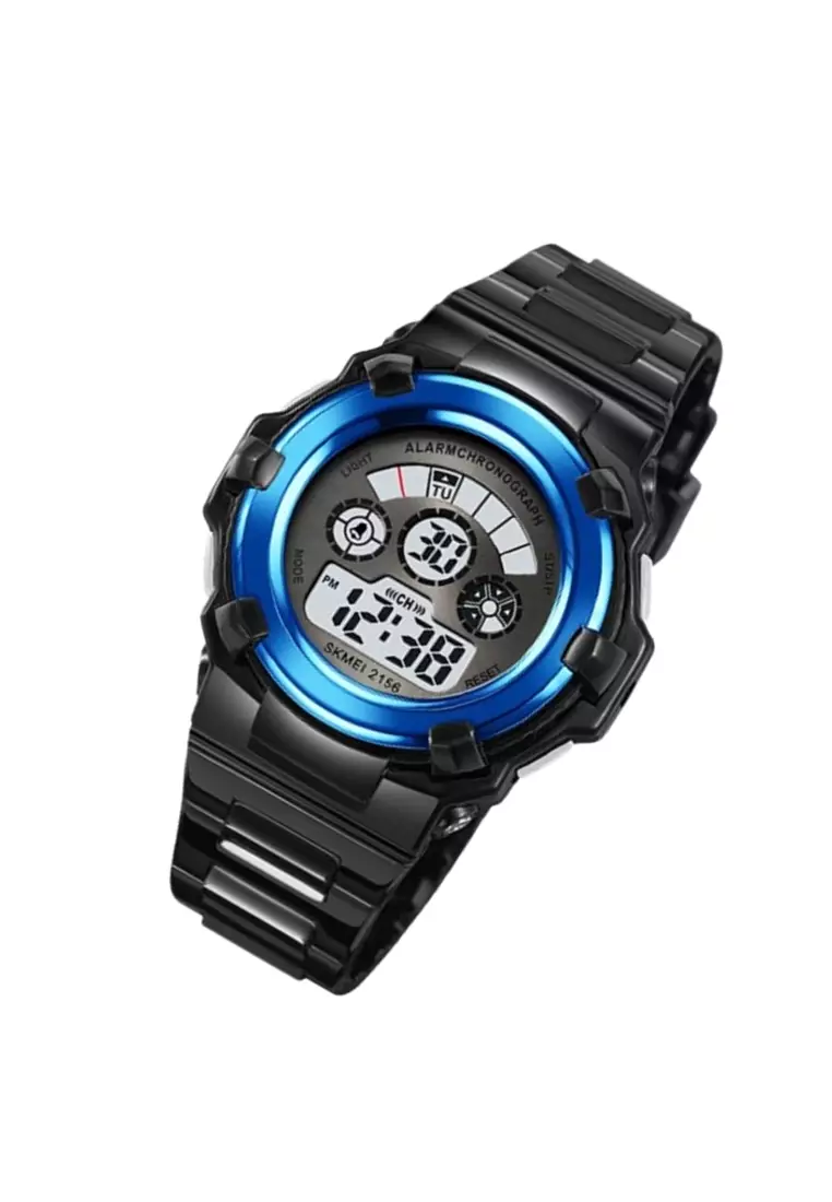 Jam Tangan Digital EL Light Material TPU Waterproof MC56 ORIGINAL