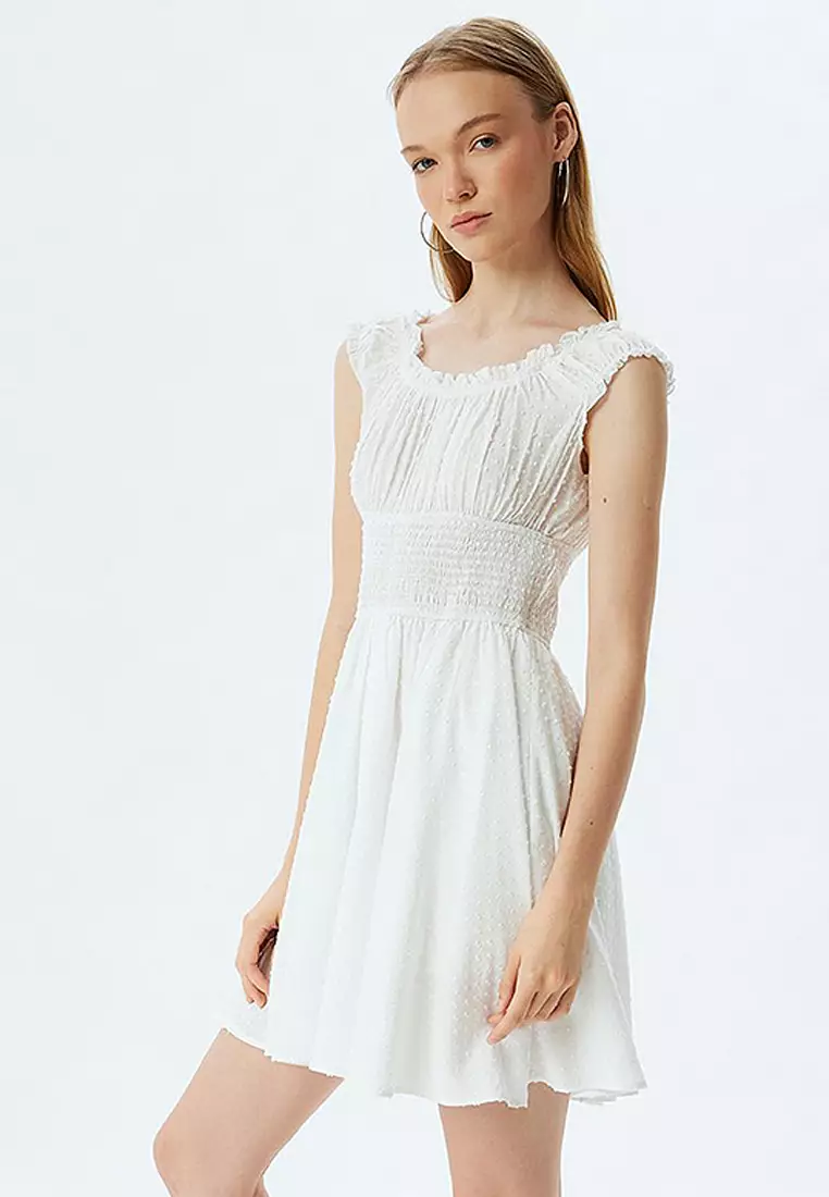 KOTON Frilled Mini Dress