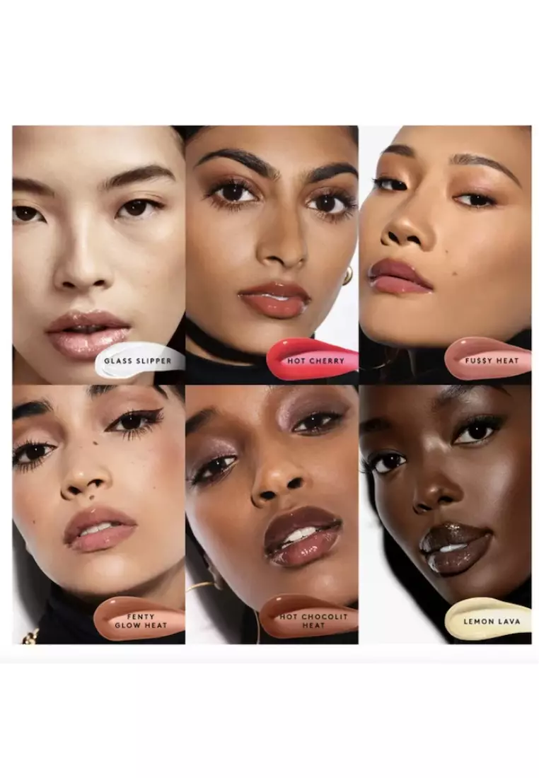 Fenty Beauty Gloss Bomb Heat Lip Luminizer + Plumper Hot Chocolit Heat