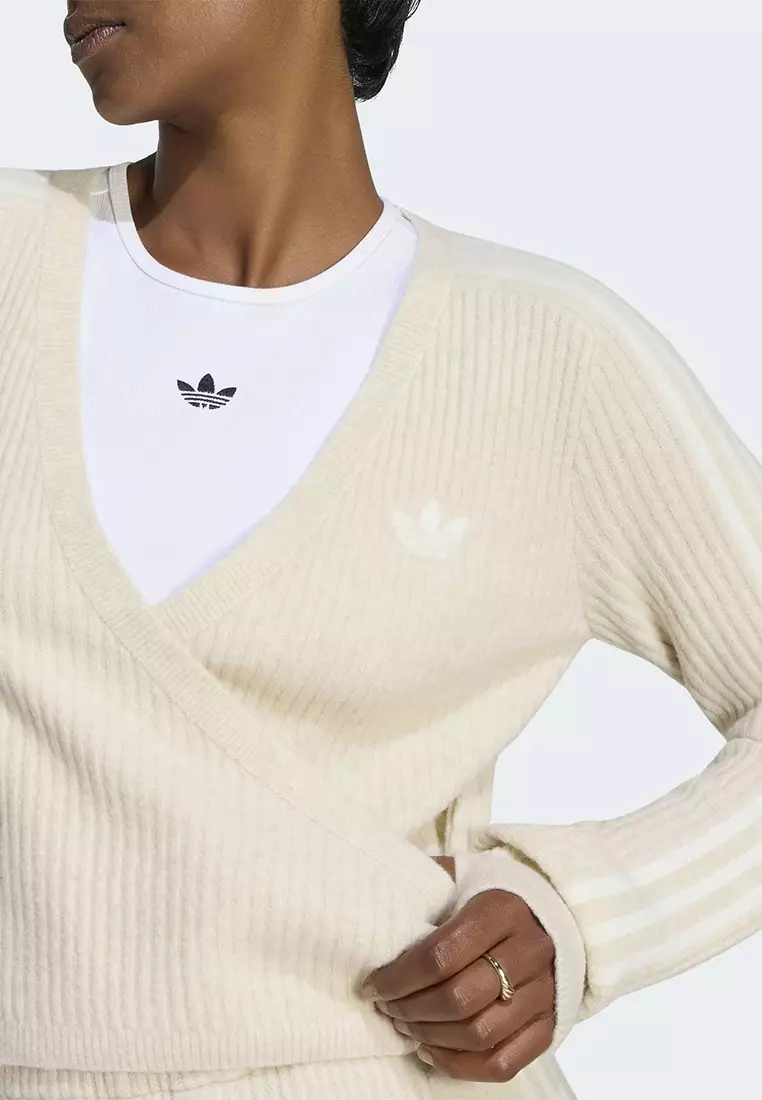 Adiluna Season 2 x Jennie Knitted Wrap Around Cardigan