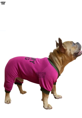 Arrow Cush pink Dog Shirt Army Dog Pink Dog Jumpsuit 4E99FES6777D63GS_1