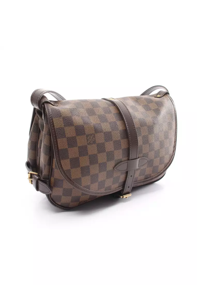 Louis Vuitton Pre Loved Louis Vuitton Saumur Damier Ebene